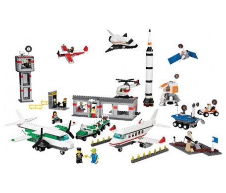 Космос и аэропорт Lego System 9335
