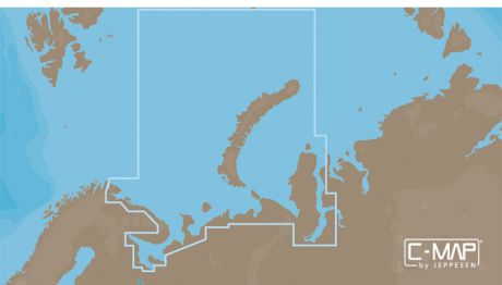 Карта C-MAP RS-N202 - Северо-Западное побережье России