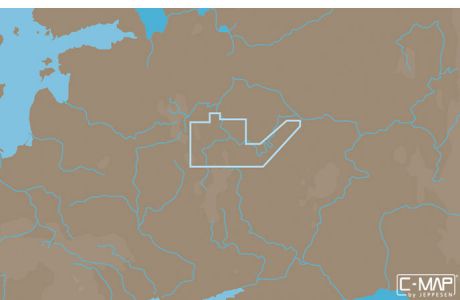 Карта C-MAP RS-N220 - Москва канал и река Ока
