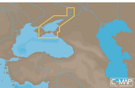 Карта C-MAP RS-N235 - Волго-Донский канал и Азовское море