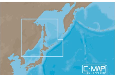 Карта C-MAP RS-N207 - Острова Хоккайдо и Сахалин