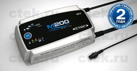 Зарядное устройство Ctek M200 (8 этапов, 50-300Aч, 12В)