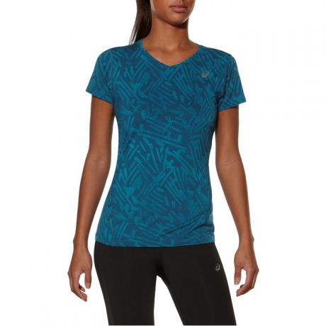 Asics ASICS ALLOVER GRAPHIC SS TOP