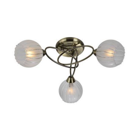 Потолочная люстра IDLamp 230/3PF-Oldbronze