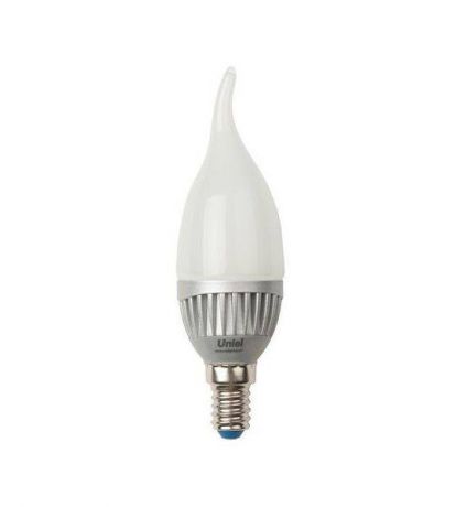 Лампа светодиодная (07107) E14 4W 4500K свеча на ветру матовая LED-CW37-4W/NW/E14/FR