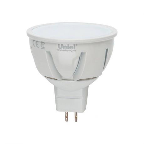 Лампа светодиодная (07911) GU5.3 5W 4500K JCDR матовая LED-JCDR-5W/NW/GU5.3/FR ALP01WH