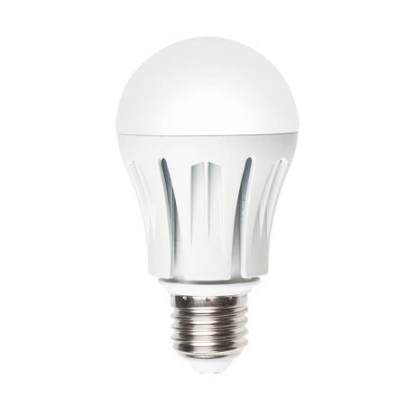 Лампа светодиодная (08130) E27 9W 4500K груша матовая LED-A60-9W/NW/E27/FR ALM01WH