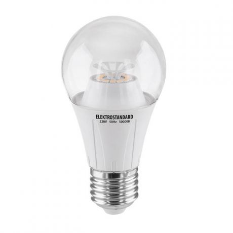 Лампа светодиодная Classic 14SMD E27 8W 2700K шар прозрачный 4690389056796