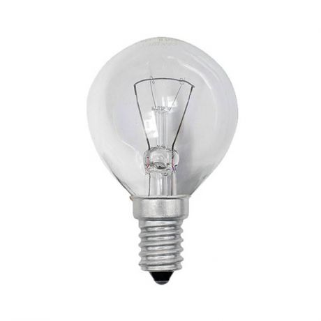Лампа накаливания (01447) E14 60W шар прозрачный IL-G45-CL-60/E14