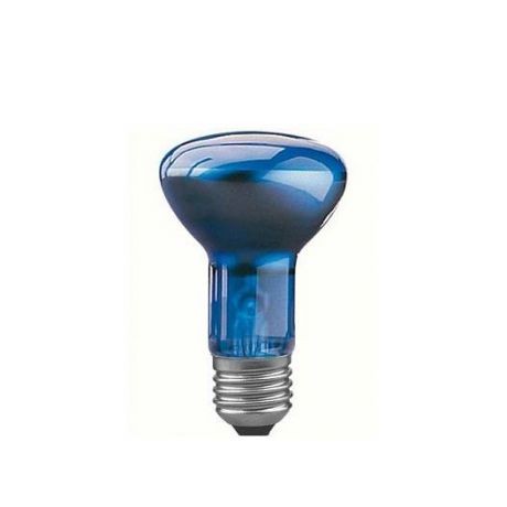 Лампа накаливания рефлекторная для растений (фито-лампа) R63 Е27 60W синяя 50260