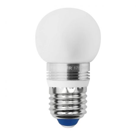 Лампа светодиодная (08014) E27 5W 4500K шар матовый LED-G45P-5W/NW/E27/FR