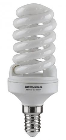 Лампа энергосберегающая E14 15W спираль матовая 4607138140521