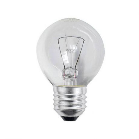 Лампа накаливания (01435) E27 25W шар прозрачный IL-G45-CL-25/E27