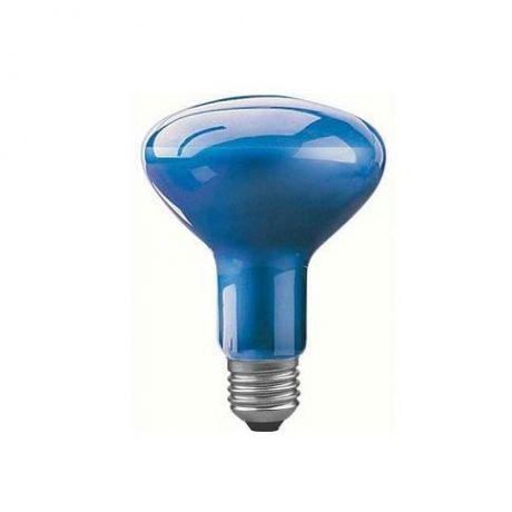 Лампа накаливания рефлекторная для растений (фито-лампа) R95 Е27 75W синяя 50070