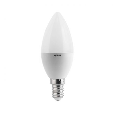 Лампа светодиодная E27 4W 2700K свеча матовая EB103102104