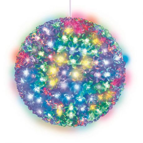 Подвесной светильник «Шар с цветами сакуры» d=21см (09574) ULD-H2121-200/DTA RGB IP20