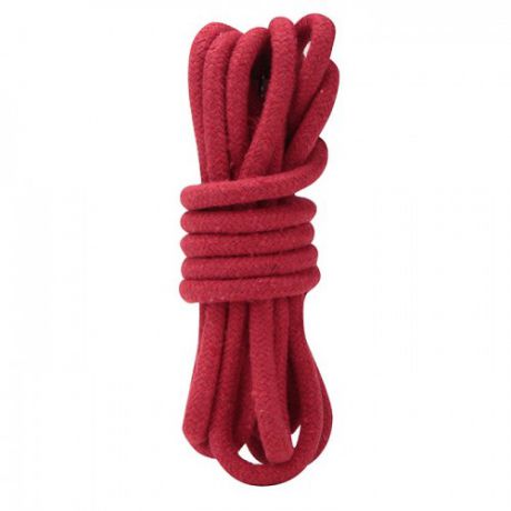Хлопковая Веревка Lux Fetish 3 м для Связывания красная