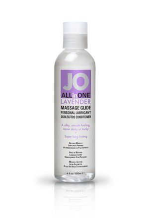Массажный гель-масло ALL-IN-ONE Massage Oil Lavender с ароматом лаванды 120 мл