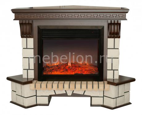Real Flame (134х43х107 см) Stone New Corner 00010011154
