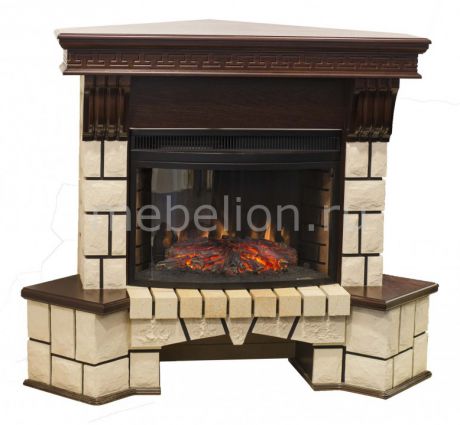Real Flame (128х76.5х107 см) Stone New Corner 00010009990