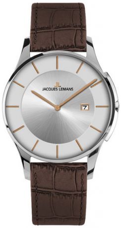 Jacques Lemans Унисекс швейцарские наручные часы Jacques Lemans 1-1777M