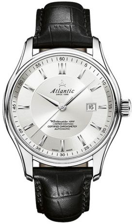 Atlantic Мужские швейцарские наручные часы Atlantic 52758.41.21S