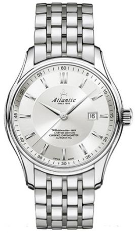 Atlantic Мужские швейцарские наручные часы Atlantic 52758.41.21SM
