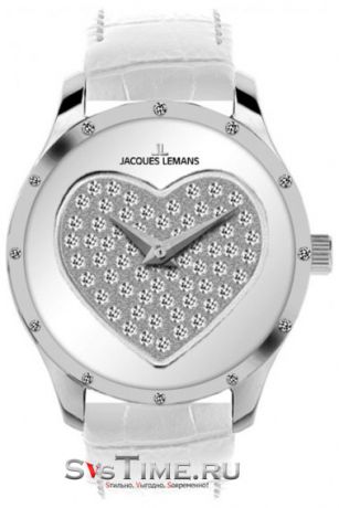Jacques Lemans Женские швейцарские наручные часы Jacques Lemans 1-1803B