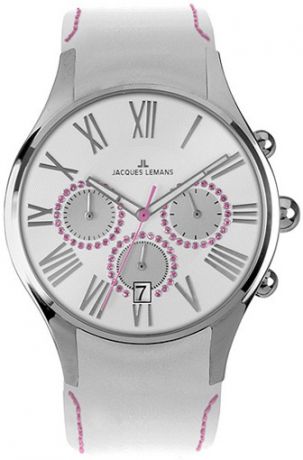 Jacques Lemans Женские швейцарские наручные часы Jacques Lemans 1-1606O