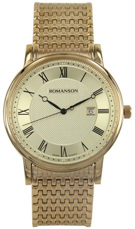 Romanson Мужские наручные часы Romanson TM 1274 MG(GD)