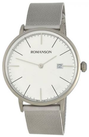 Romanson Мужские наручные часы Romanson TM 4267 MW(WH)