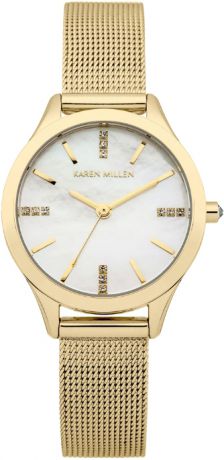 Karen Millen Женские английские наручные часы Karen Millen KM140GMA