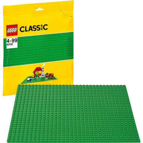 LEGO Строительная пластина зеленого цвета (10700)