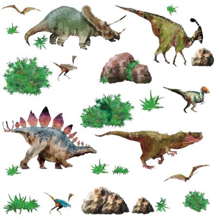 ROOMMATES Динозавры (RMK1882SCS)