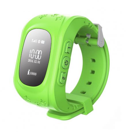 Кнопка жизни К911 - детские часы-телефон с GPS-геолокацией (Green)