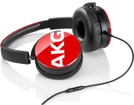 AKG Y50 RED - накладные наушники с микрофоном (Red)