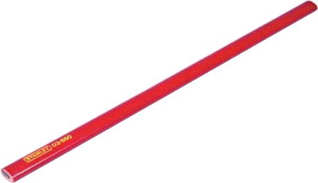 Stanley 01.03.0850 - карандаш столярный HB (Red)
