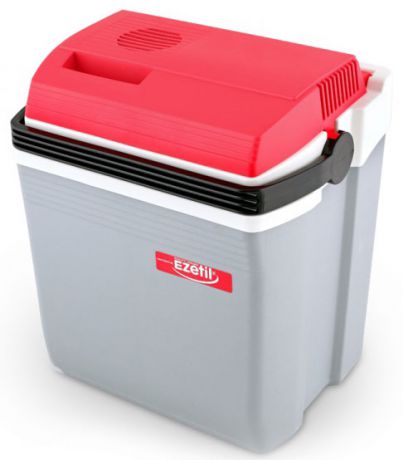 Ezetil E28 12V (10775735) - автомобильный холодильник (Gray/Red)