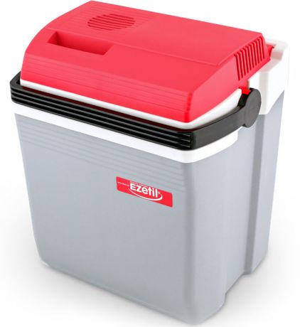 Ezetil E21 12V (10775036) - автомобильный холодильник (Red/Gray)