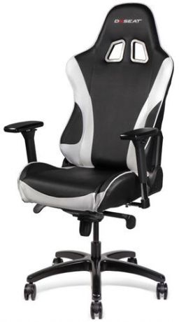 DXseat T05/XW - компьютерное кресло (Black/White)