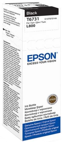 Epson T6731 (C13T67314A) - чернила для принтеров Epson L1800, L800 (Black)