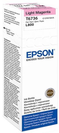 Epson T6733 (C13T67364A) - чернила для принтеров Epson L1800, L800 (Light magenta)