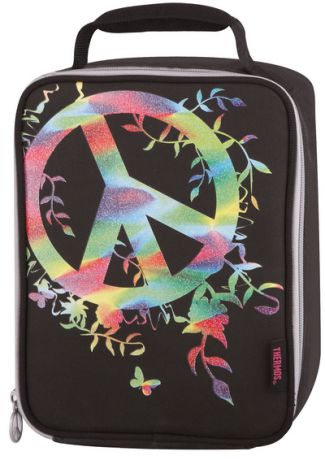 Thermos Peace Sign (889799) - детская термосумка (Black)