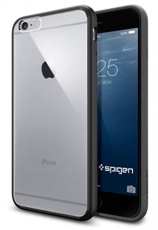 Чехол для Apple iPhone 6 Plus SGP Ultra Hybrid Case (Black)