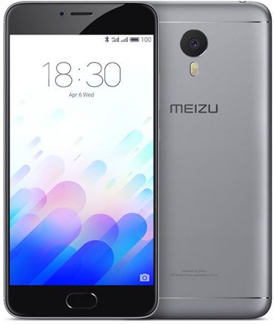 Телефон Meizu M3 Note 16Gb (Черно-серый)