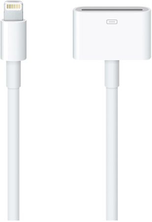 Apple MD824ZM/A Lightning to 30-pin Adapter 0.2 m White