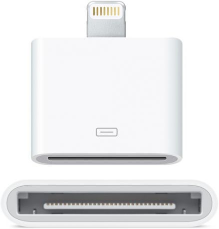 Apple (MD823ZM/A) Lightning to 30-pin Adapter White