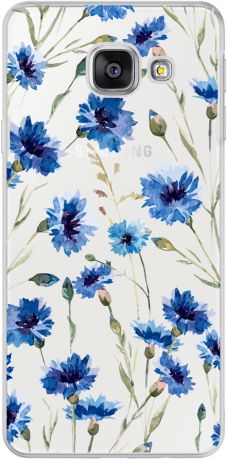 Deppa для Samsung Galaxy A3 2016 Flowers-Василек прозрачный