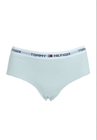 Tommy Hilfiger - Iconic Cotton - Трусики хипстер - Перламутровый голубой/белый