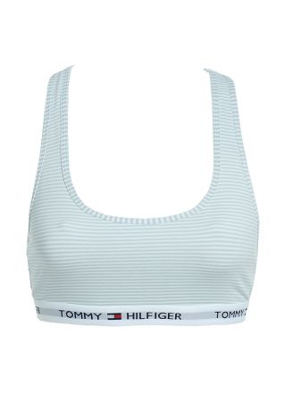 Tommy Hilfiger - Iconic Cotton - Бюстье - Перламутровый голубой/белый